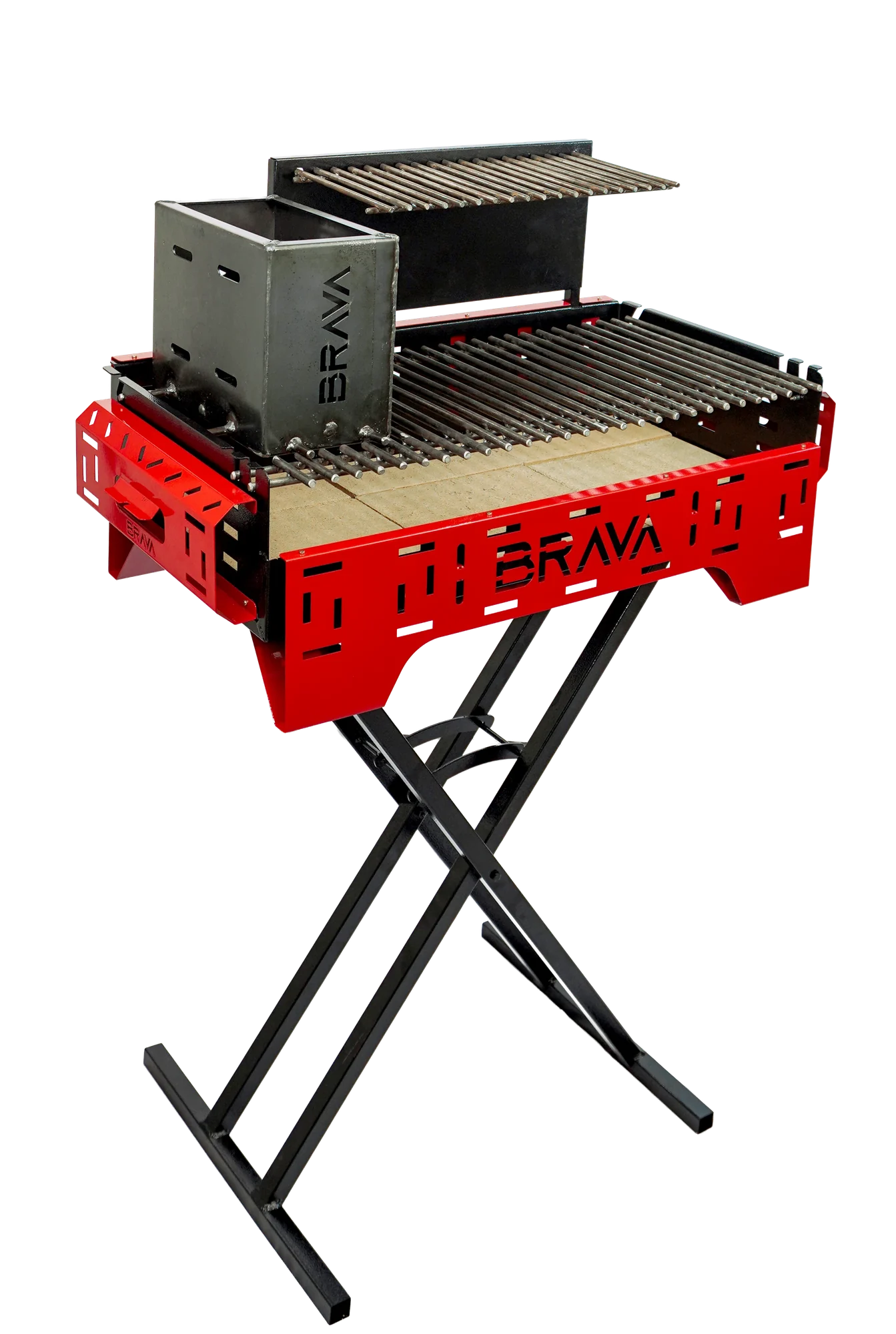 Brava T700 Red Firebox